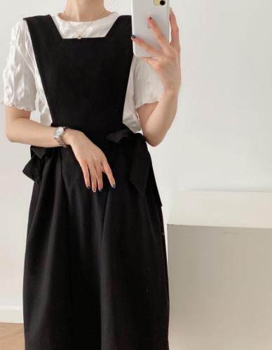 气质显瘦背带裙，女装，FMV