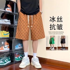 夏季新品速干五分裤时尚跑步健身运动休闲裤  DK280特批17图片