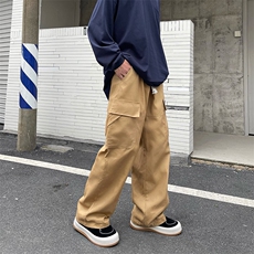 直筒休闲裤男夏季欧美高街潮牌ins工装裤宽松长裤子K0754-P40，男装休闲裤，星座308B-1