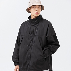 外27-2GANYOU日系拉链袋防泼水可隐藏式连帽冲锋衣JK20-P140，男装夹克，新杭派外27-2