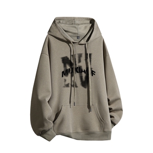 得物供货、复合重磅420克现货连帽卫衣宽松HD019-1-HML531-特P45图片