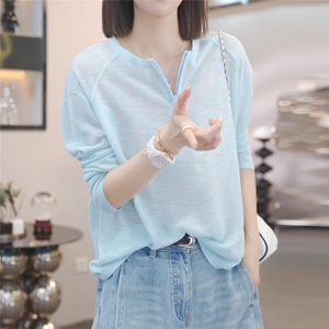 2025慵懒风拉链款圆领雪花棉防晒图片