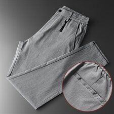 休闲裤男修身秋季薄款商务男士直筒西裤潮流百搭长裤子Z1912，男装西裤，星座509