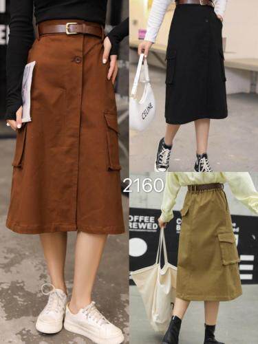 牛仔半裙，女装半身裙，E-77