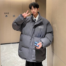 已注册港风宽松抖音直播高品质面包服羽绒棉男外套棉衣M1062特P75，男装棉衣，电商C408-1(原B339-1)