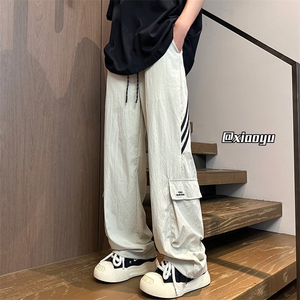 XZ616夏转秋工装伞兵裤薄款防水透气休闲长裤 TY2515 特P40控78图片