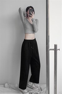 中性2023秋冬卫裤高弹健康布聚酯纤维WK10-1特批22，男装休闲裤，星座718-1