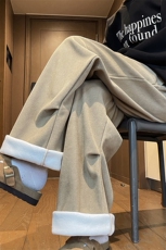 加绒加厚灯芯绒休闲裤K841特P45控78加绒K8410特P55，男装休闲裤，电商A309