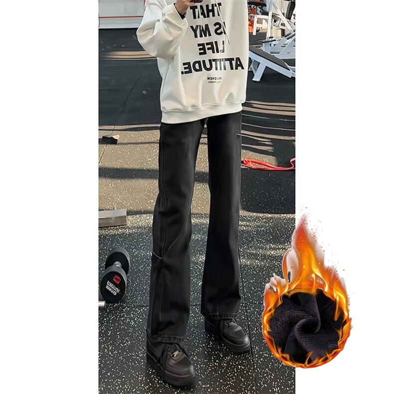 美式ins高街vibe重工艺水洗牛仔裤货号K2316P55加绒P70,男装牛仔裤,电商A063