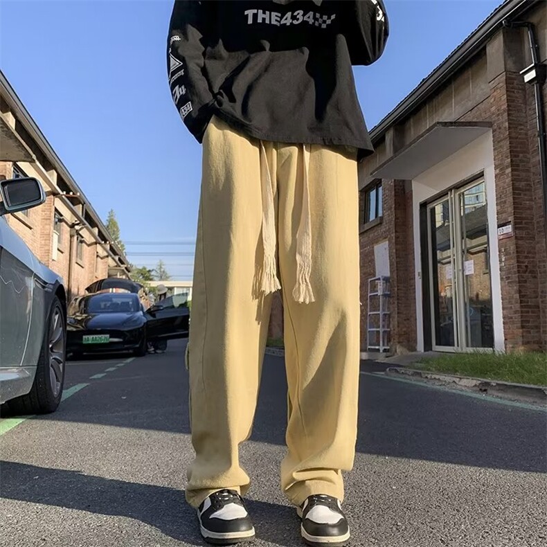 男秋季新款港风休闲裤纯棉LK72P45,男装休闲裤,星座1116-2