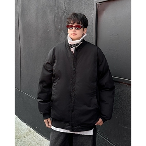 潮牌宽松棉服男日系棒球服棉衣情侣休闲飞行服外套冬MF301-P90图片