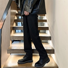 男士休闲裤轻熟风修身弹力直筒男裤1412-2/612/P48控68，男装休闲裤，星座1412-2