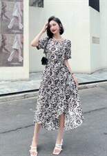 2022夏季新款连衣裙，女装连衣裙，阔怡人