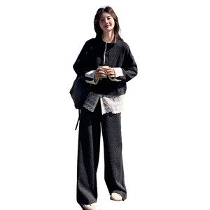 已出大货【26春新款】蕾丝拼接套装2D001-6739-P165-K268图片