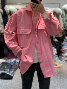 新款日系长袖网红衬衫轻熟风,女装衬衫,L·H·X