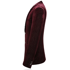 断码2021秋冬新款灯芯绒小西服男士韩版修身西装外套777-P165，男装西服，电商D225