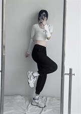 2023秋冬卫裤高弹健康布聚酯纤维WK20-1特批22