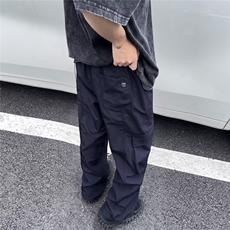 机能工装裤男款夏季薄款多口袋裤子登山伞兵冲锋裤包边K2860，男装工装外套，星座1116A-1（原606A）
