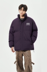 日系直播抖音高品质宽松男面包服羽绒棉外套棉衣M1047P90，男装棉衣，电商C408(原B339-1)