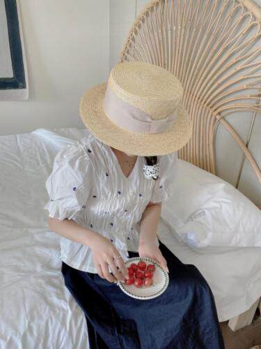 韩系刺绣小衫，其它，艾米缇