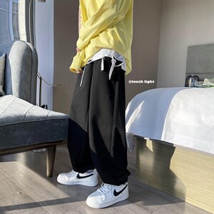 有备货~春季基础款纯色卫裤 多色休闲裤 XZ1004-1 WK520图片