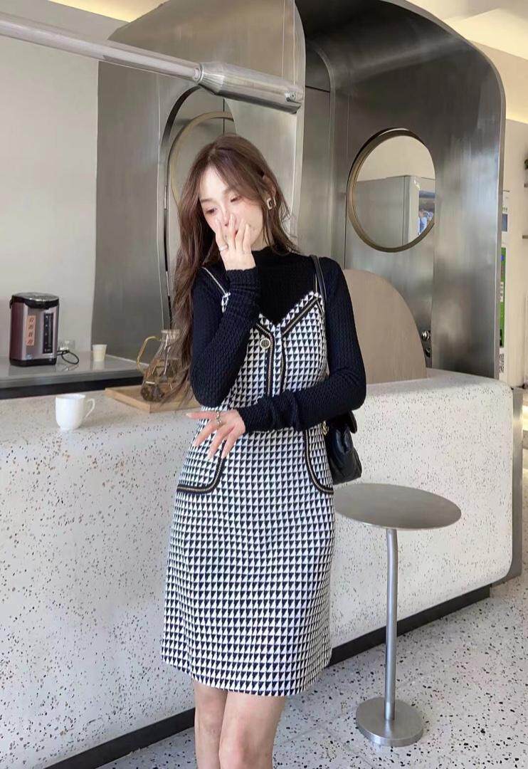 秋冬小香风套裙，其它，秀丽一生