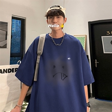 量大优供视频220克美式短袖t恤T3185得物直播有280克品质，男装T恤，电商A486