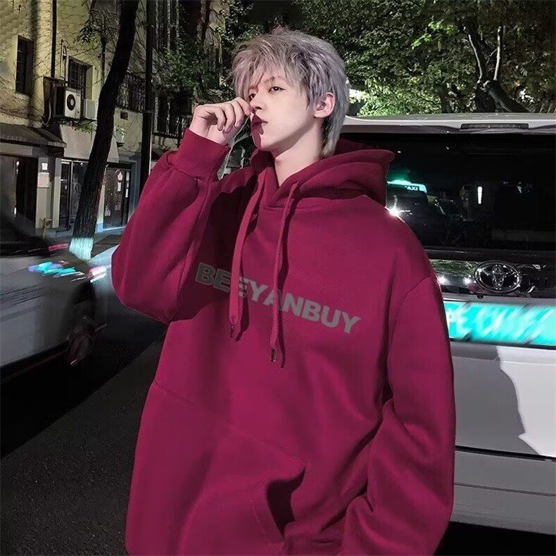 2025新款潮牌卫衣男春秋款连帽外套宽松帅气青少年学生秋季上衣服,女装短外套,星座1210-1