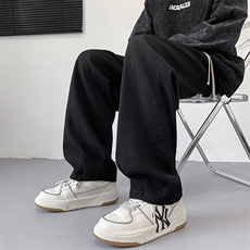 日系水洗复古工装裤男款春秋季潮牌直筒宽松休闲长裤K7291-P33，男装休闲裤，星座512-3