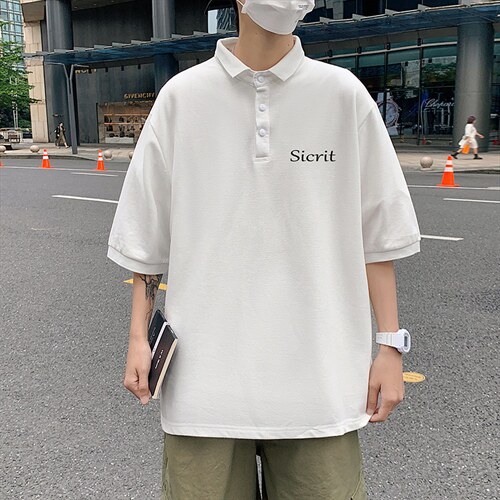 PL57098-P35翻领短袖polo衫男大码胖子半袖t恤男有领保罗衫模特,男装Polo衫,电商A040