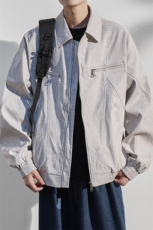 JK8872-P75L-9XL2025秋冬新款翻领夹克外套控128，男装夹克，星座109