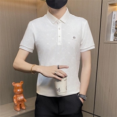 PL054-P45控68短袖polo衫男士夏季翻领t恤商务休闲潮流半袖体恤衫，男装Polo衫，电商D310B-1