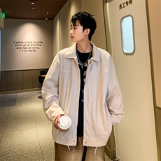 A799-P52美式复古灯芯绒外套男士2024秋季新款潮牌宽松夹克上衣，男装夹克，星座512-6