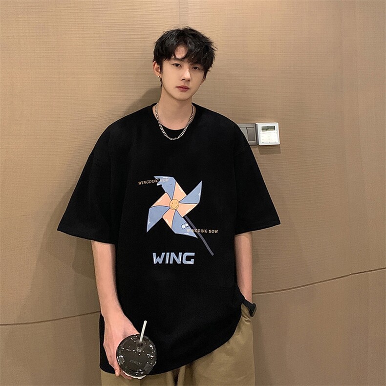 麂皮绒短袖t恤男大码半袖男JD82112-P25,男装T恤,电商A040