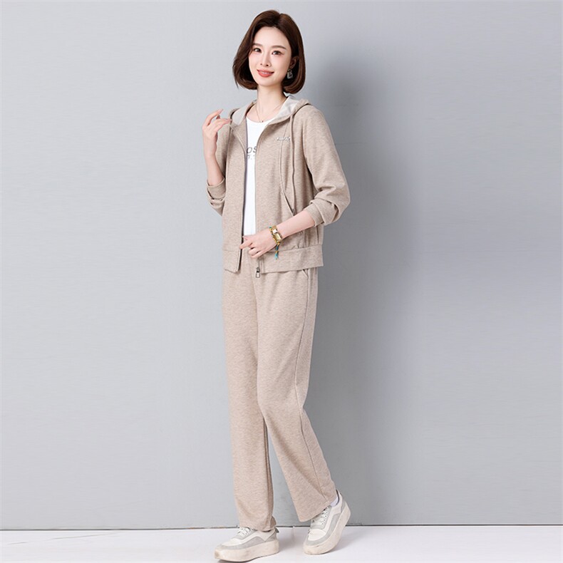 2025年春新款休闲套装两件套宽松2503款,女装套装/套裙,秋牧寒烟