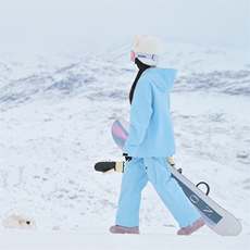 春季多巴胺穿搭防水防风滑雪裤套装男女同款保暖外套TZ033-P220，男装休闲套装，电商A001-1