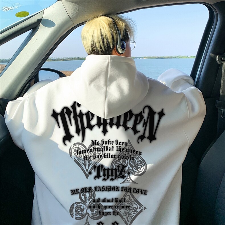 直播460克超厚潮牌重磅纯色连帽卫衣力推男XZ517A-2-WY8843-P68,男装卫衣,星座517A-2