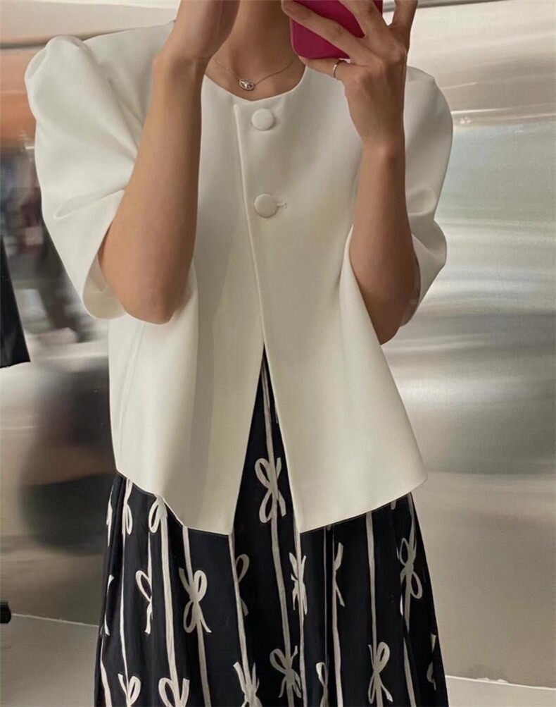 短袖小款外套，其它，POHIO葆伊