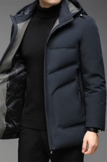男士可脱卸帽商务休闲羽绒服2023冬季新款中青年加厚保暖男装外套，男装羽绒服，电商B212（原钱塘6029）