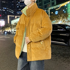 2024秋冬季新款立领加厚灯芯绒棉衣男外套A436-2366-P95控价138，男装棉衣，电商A436