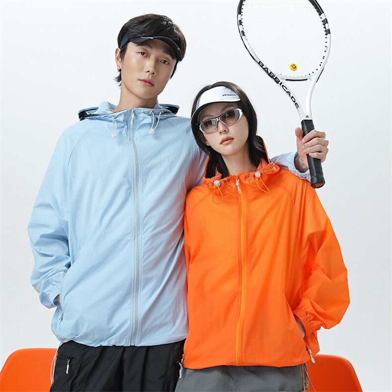 高品质潮牌户外运动防晒衣UPF264+防阻挡紫外线连帽A436-2889-P65，男装防晒衣，电商A436