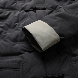 中年唐装90绒羽绒服男复古盘扣风羽绒服外套中式男CF936-P235图片
