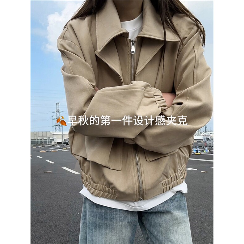 日系休闲风高街上衣外套巴黎街头时尚设计个性夹克HY826P75控118,男装夹克,电商A102B