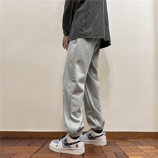k1067-p35-限价49.9现货港风中性大码卫裤束脚，男装休闲裤，星座116