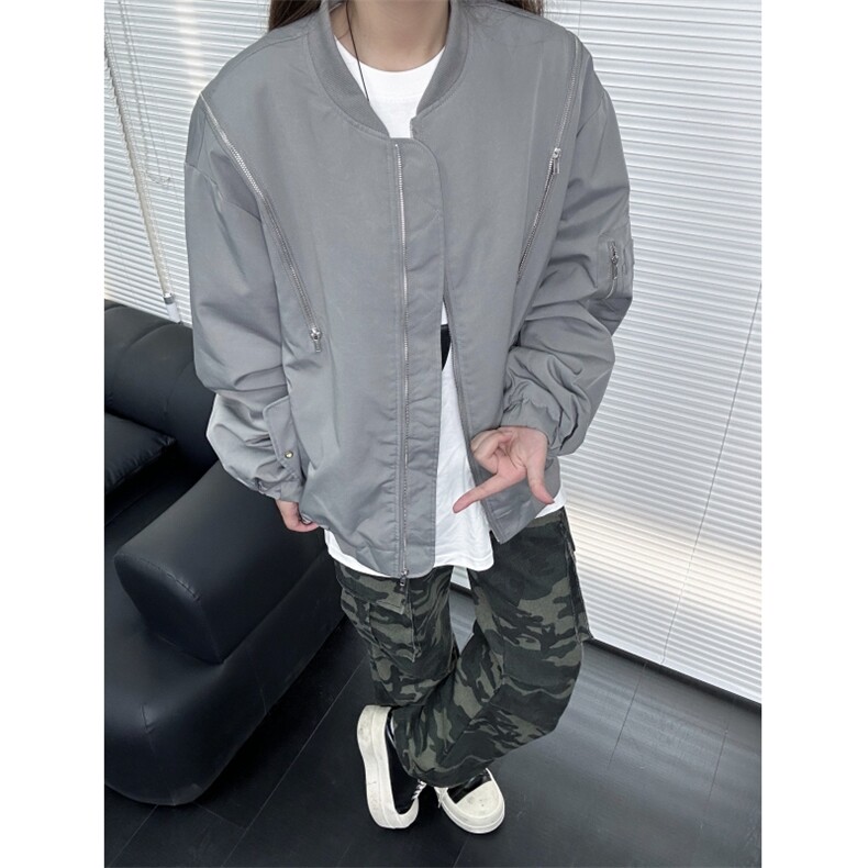现货灰色三防面料夹棉棉服拉链多功能棉衣潮男JMF33-特p100,男装棉衣,星座910A