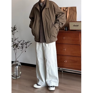潮流时尚流行新款慵懒气质原宿原版面料做工双层高质量夹克ins图片