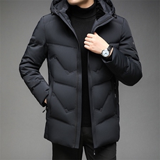 AC2803钱塘2020-3冬季羽绒服白鸭绒防寒保暖外套男加厚P240，男装羽绒服，钱塘207-3