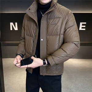 M-3XL B353 9921 P205 黑色PU2025冬羽绒服【标50控活动价298】图片