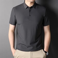 男士短袖T恤翻领POLO衫潮流轻商务夏季休闲时尚体恤上衣P58，男装Polo衫，星座1105-3