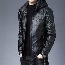 冬季新款羽绒服男士连帽2023年新款加厚保暖中年男装保暖外套，男装羽绒服，电商B212（原钱塘6029）